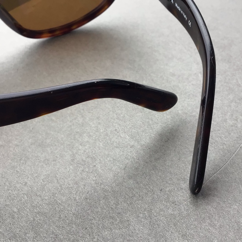 Prada Tortoise Sunglasses SPR 01E 2AU 3N1 Made in Italy - Picture 14 of 15